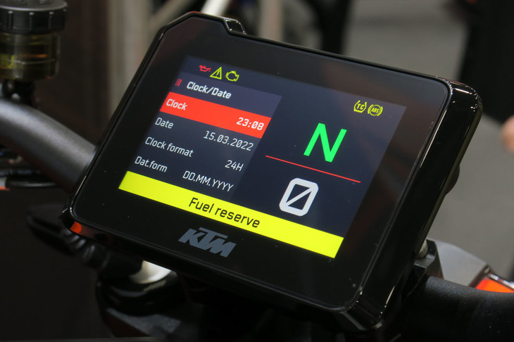 KTM 1290スーパーデュークRエボ