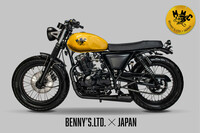 イエローのタンクが目印！ マットが限定モデル「ベニーズリミテッド×ジャパンGT-SR 250」を発売の画像