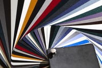 ビスポークオーダーに用いられる外装色のカラーサンプル。