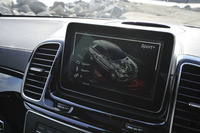 AMGダイナミックセレクトで「スポーツ＋」を選択したところ。