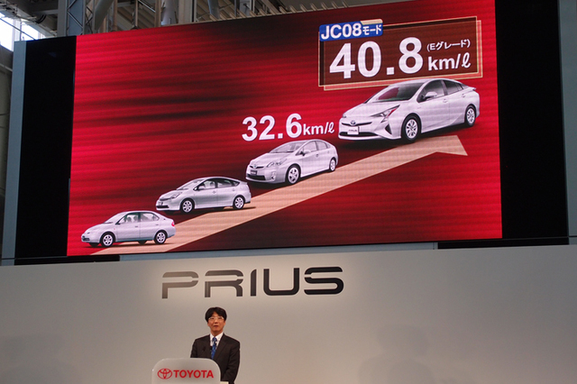 40 8km リッターの新型トヨタ プリウス発売 ニュース Webcg