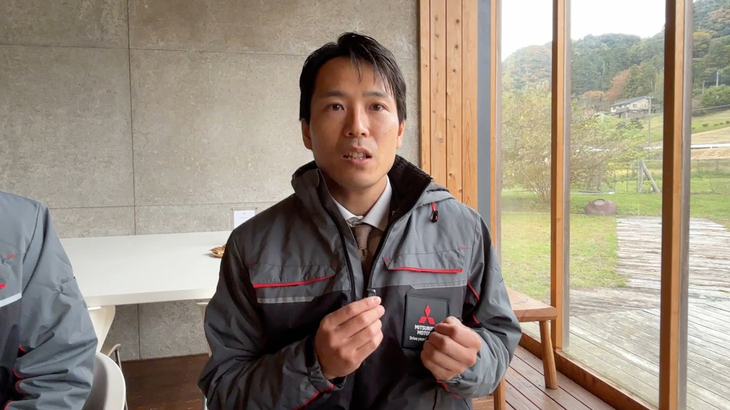 Googleのインフォテインメントを多くの人に使ってほしいと語る厚海さん。実際に多くの人がオーダーしていることを考えると、時代の移り変わりを感じる。