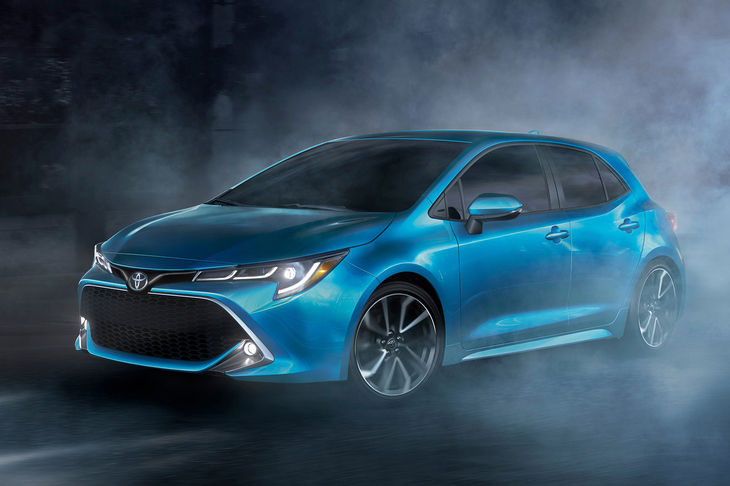「トヨタ・カローラハッチバック」（写真は米国仕様車）