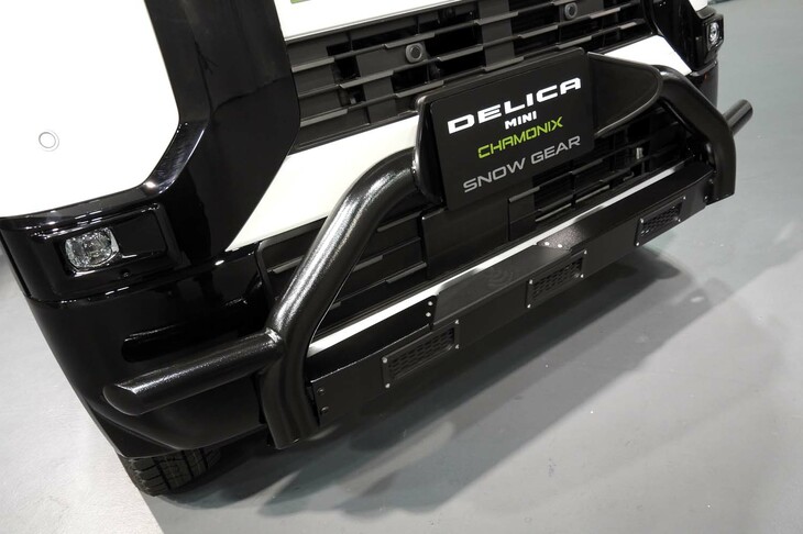 三菱デリカミニCHAMONIX SNOW GEAR（フロントバンパーガード）