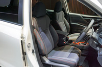 「フォレスターX-BREAK」のフロントシート。