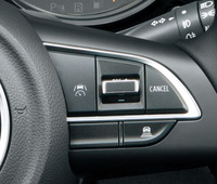 アダプティブクルーズコントロールが標準装備になった。