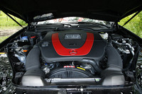 SLK350に搭載される3.5リッターV6エンジン。