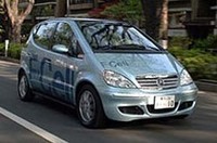 ダイムラークライスラー、燃料電池車「F-Cell」を初めて納入の画像