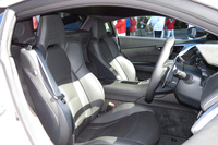 新型「NSX」のシート。