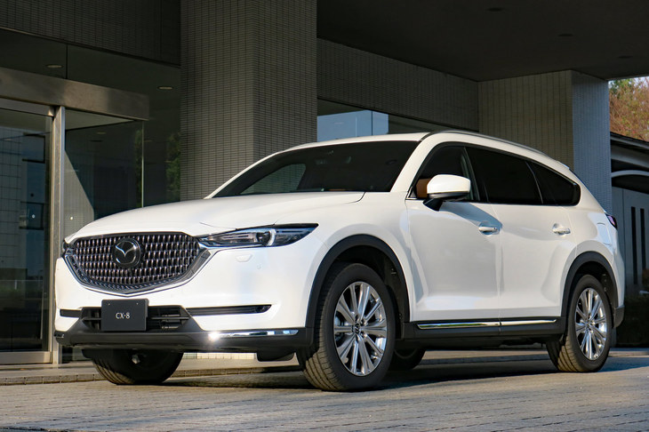 マツダCX-8 XDエクスクルーシブモード（エクステリア）