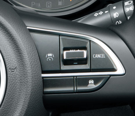 アダプティブクルーズコントロールが標準装備になった。