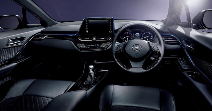 「G-T“モード ネロ セーフティープラスII”」のインテリア。