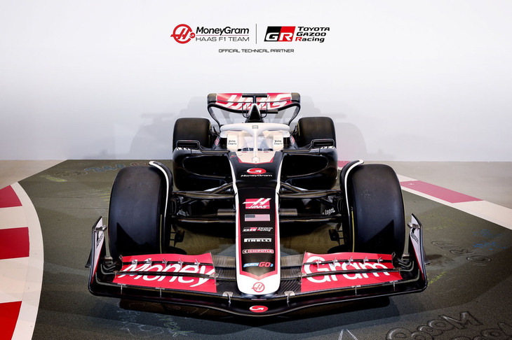 2024年10月18日に開催されるF1アメリカGPから、MoneyGram Haas F1 Teamが参戦マシンに採用する新たなカラーリングも公開された。ノーズとリアウイングなどに「TOYOTA GAZOO Racing」のロゴが入る。