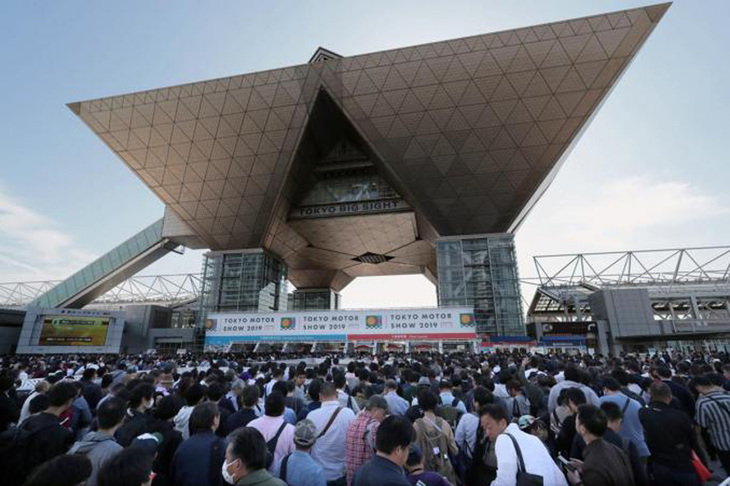 東京モーターショー2019の様子。次回開催は「JAPANオールインダストリーショー」にしたいという自工会の意向が示された。
