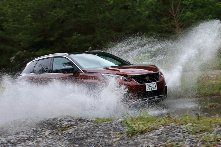 今回のジャイアントテストでは、4WDや悪路走破モードスイッチを備えたモデルもあることから、オフロードコースを占有してのテストも行った。（photo：安岡 嘉）