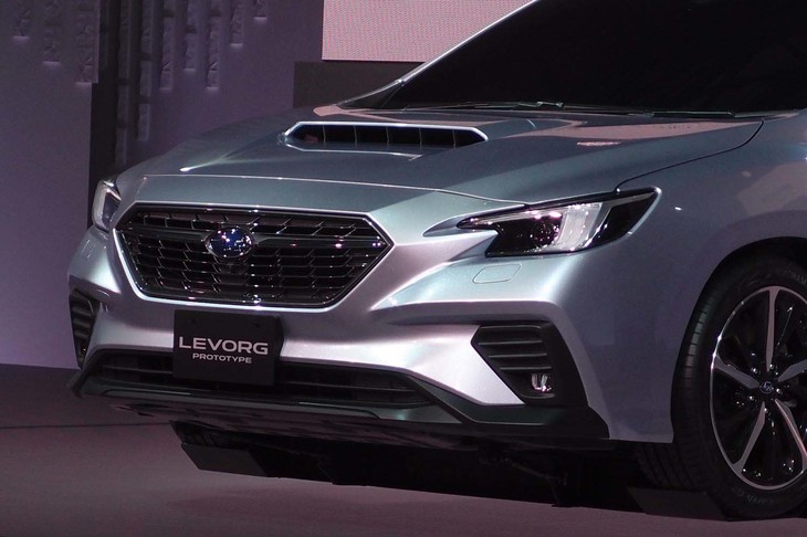 スバル・レヴォーグ プロトタイプ（フロントまわり）