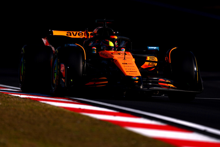 F1第2戦中国GPを制したマクラーレンのオスカー・ピアストリ（写真）。F1参戦3年目にして初ポールポジションから完勝した。（Photo=McLaren）