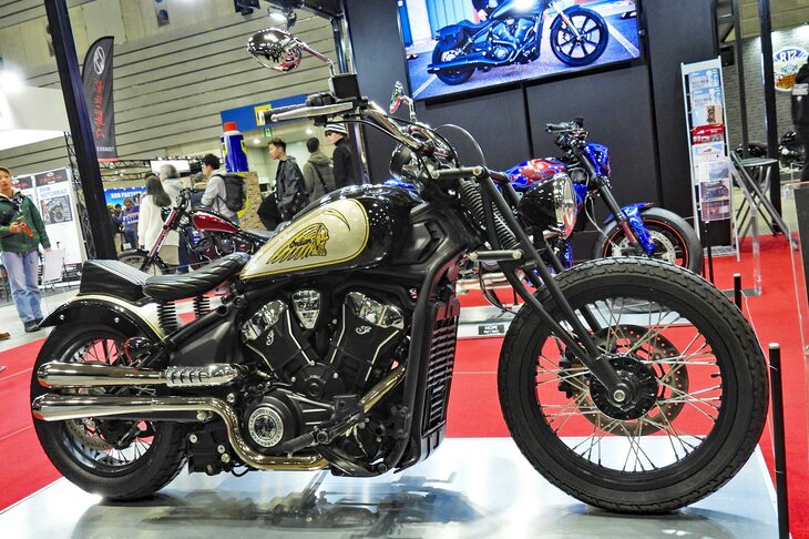 ブリトニー・オルセン氏の手になる「インディアン・スカウト」。