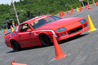 今回のイベントで、個人的に一番ココロに刺さった一台。もはや“往年の名車”と表してもいいサードカマロで42秒台である。格好いい。超格好いい。