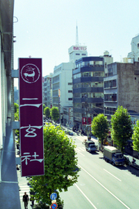 小室ビルからの風景。