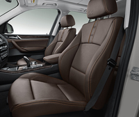 
	「ネバダレザーシート」。写真は「X3」のインテリア。
	