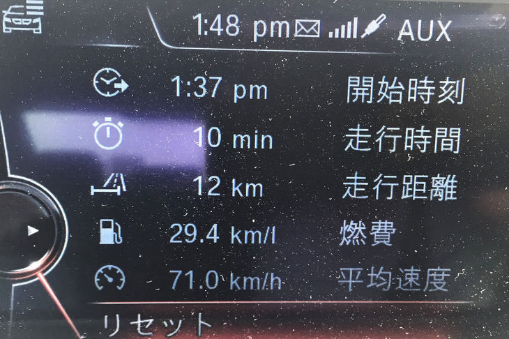 「BMW 320d」は燃費計測定値で29.4km/リッターという数値をたたき出した。