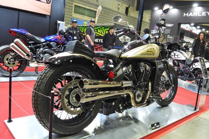 ブリトニー・オルセン氏の手になる「インディアン・スカウト」。