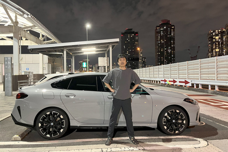 「M235 xDriveグランクーペ」のボディーサイズは全長×全幅×全高＝4550×1800×1435mm、ホイールベースは2670mm。これくらいのサイズが日本で乗るのにはちょうどいい。