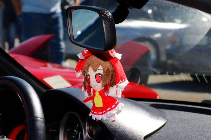 日本キャラクターのマスコットで飾るユーザーも。