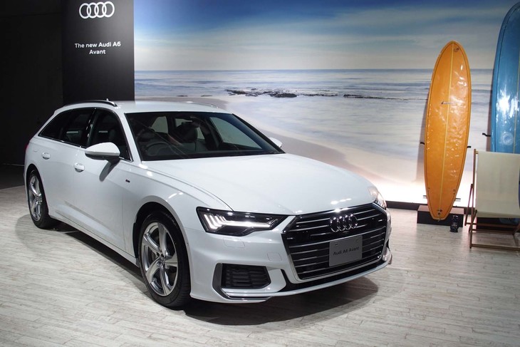 アウディA6アバント55 TFSIクワトロSライン