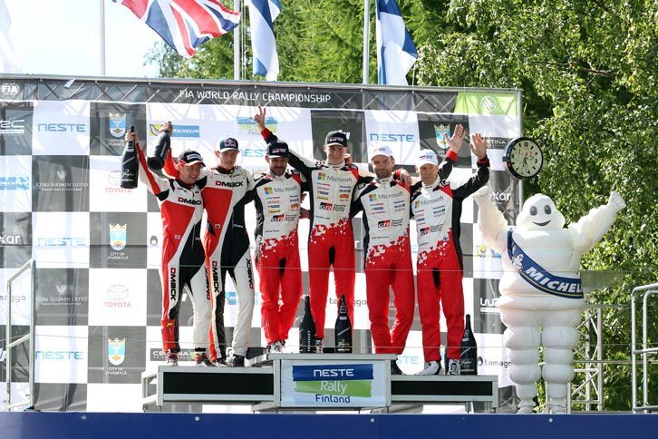 ホームグラウンドで盤石の勝利を飾ったトヨタだが、表彰台独占とはならなかった。