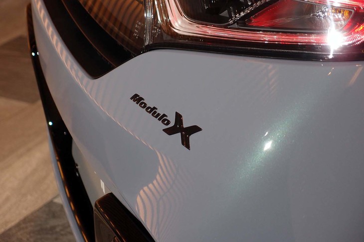 ホンダS660モデューロX バージョンZ（リアの「Modulo X」ロゴ）