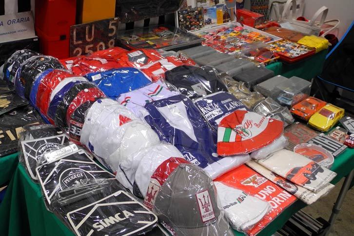 Savoia s.r.lのブースの様子。