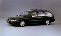「ホンダ・アコード ワゴン」。1980年代から1990年代にかけて、アコードはアメリカ工場製のクーペが3世代、ワゴンは2世代にわたって輸入販売された。写真は4代目のワゴン。