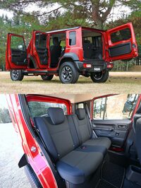 清水「見てよ！ この5枚のドアと快適そうなリアシートを。今にも家族の明るい笑い声が聞こえてきそうじゃないか」　
	ほった「そりゃあ、それを目的に追加されたクルマですからねぇ」