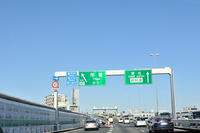 首都高は順調にクリア。