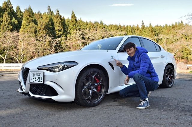 谷口哲也 谷口信輝の新車試乗――アルファ・ロメオ・ジュリア クアドリ