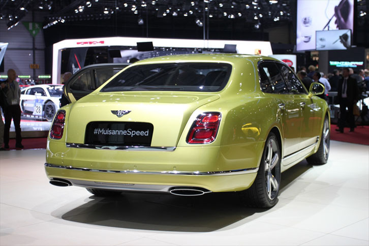 ベントレー・ミュルザンヌ スピード