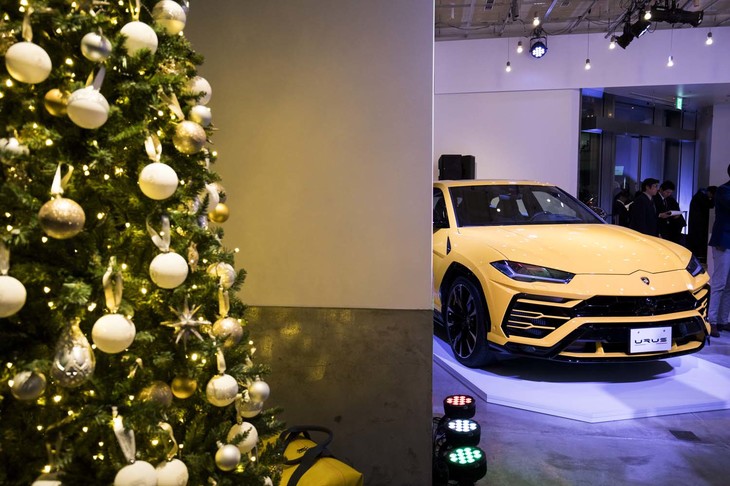 ランボルギーニがスーパーSUVと呼ぶ「ウルス」。