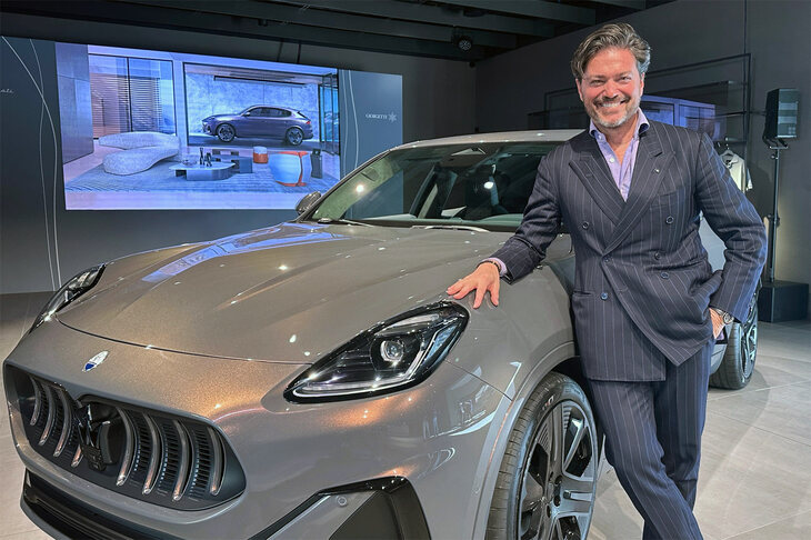 マセラティでチーフマーケティングオフィサーを務めるジョヴァンニ・ペロシーノ氏。