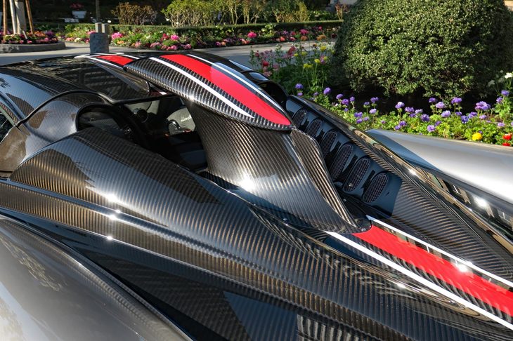 パガーニ・ウアイラ ロードスターBC（エンジンカウル＆エアインテーク）