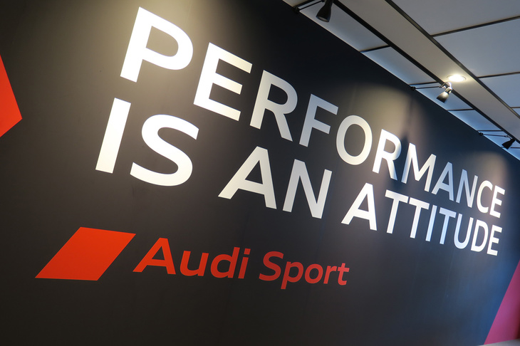 「アウディRS Q8」と「RS 7スポーツバック」は、2020年のSUPER GT最終戦が行われる富士スピードウェイでお披露目された。