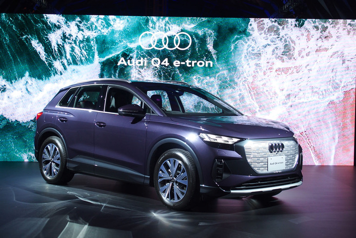 アウディQ4 e-tron（フロントビュー）