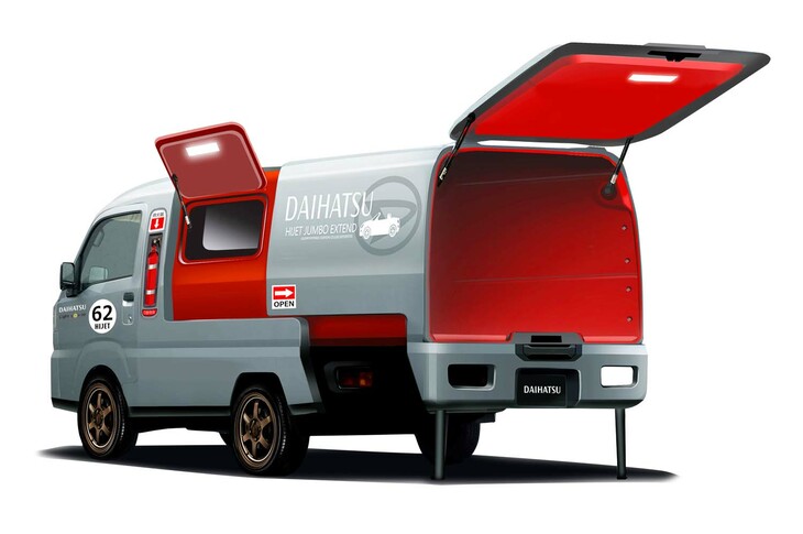 ハイゼット トラック ジャンボ エクステンド（リアビュー）