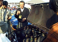 渋谷で祝ったルノーの100周年の画像