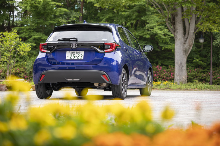 「ヤリスZ」（6段MT車）のWLTCモード燃費値は、21.6km/リッター。今回の試乗では407.5km走行し、満タン法で17.7km/リッターを記録した。