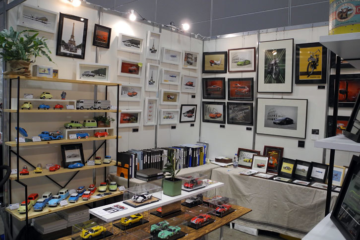 馬場和実 ELSE DESIGNのブース