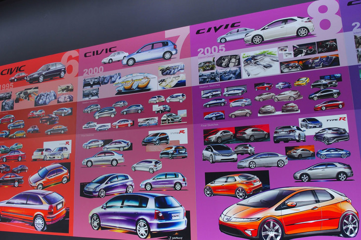 オートモビル カウンシル2022のホンダブースの様子。