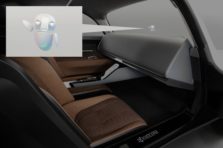 「モアイ」のオリジナルキャラクター“モビすけ”。