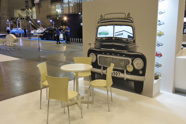 クラシック・ガレージの展示スペースの様子。